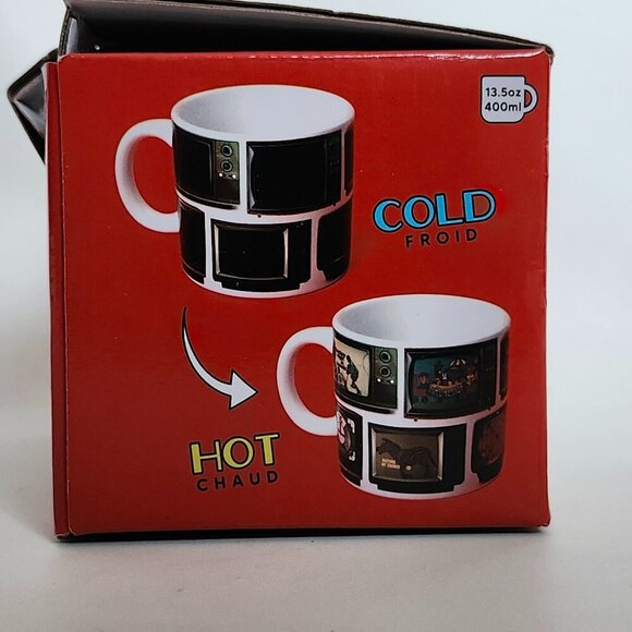 CBC Retro Television Mug Main and Local New in Box Heat Reactive BNIP - Picture 10 of 12